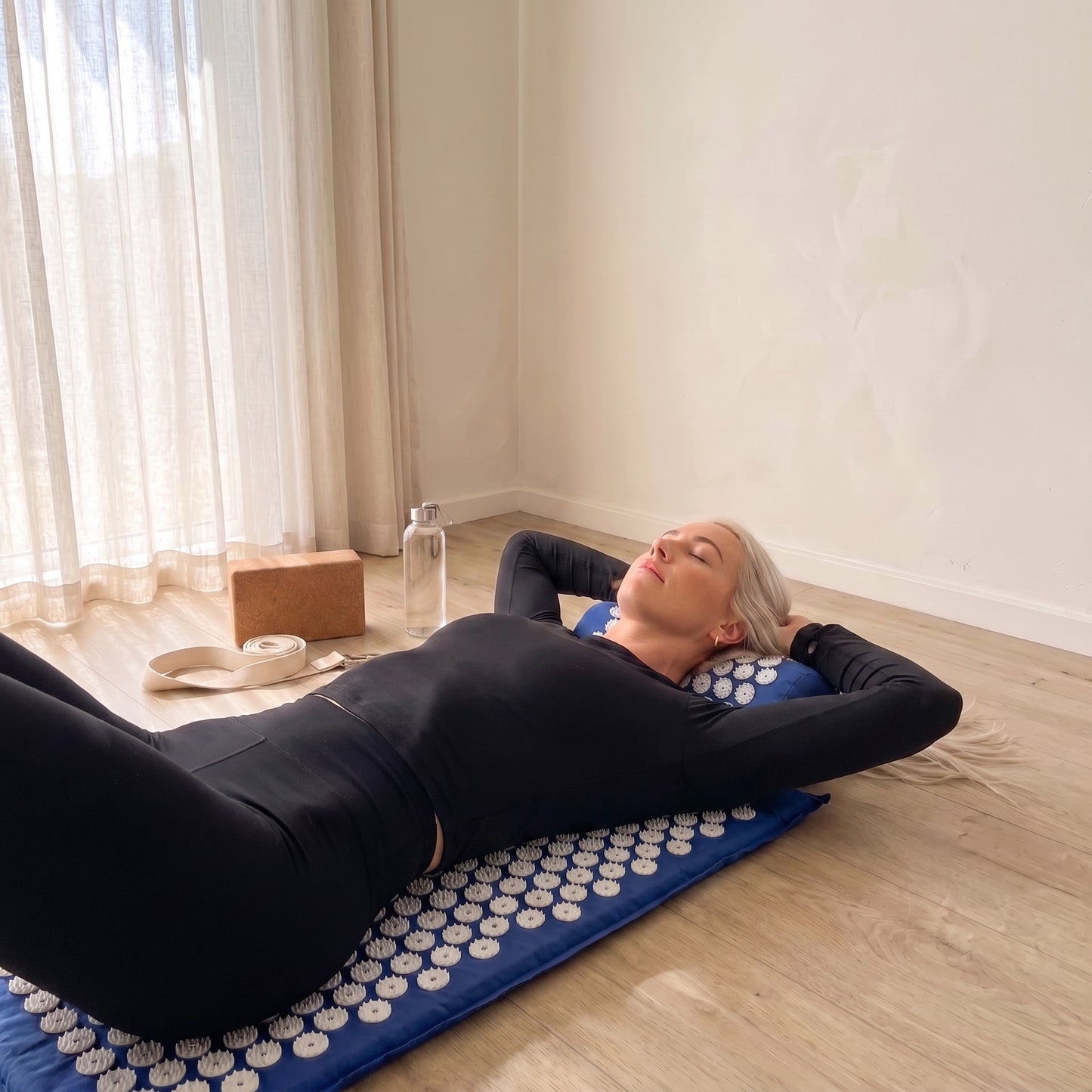 Relieva™ Elite Acupressure Mat with Pillow