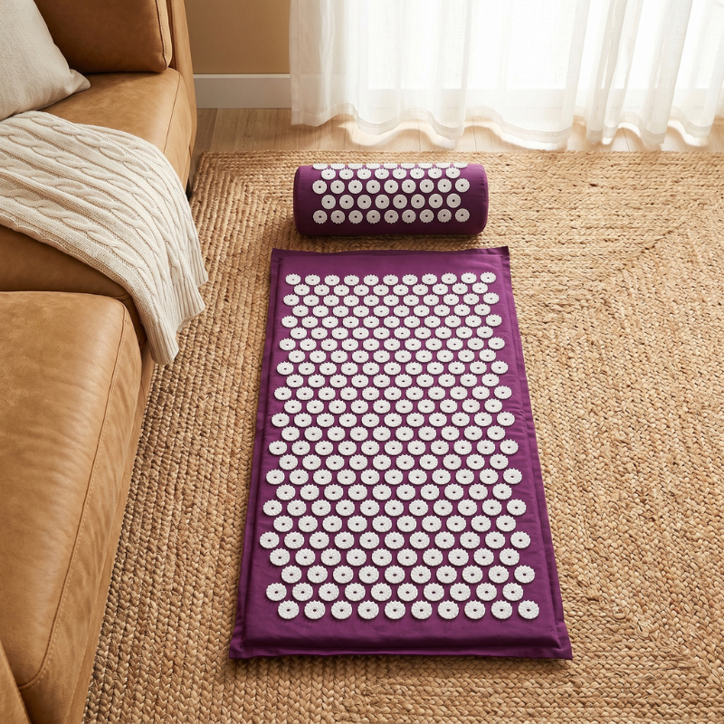 Relieva™ Elite Acupressure Mat with Pillow