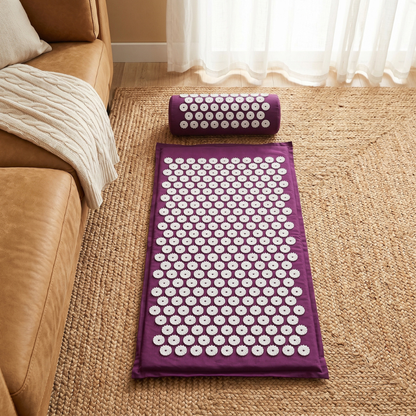 Relieva™ Elite Acupressure Mat with Pillow