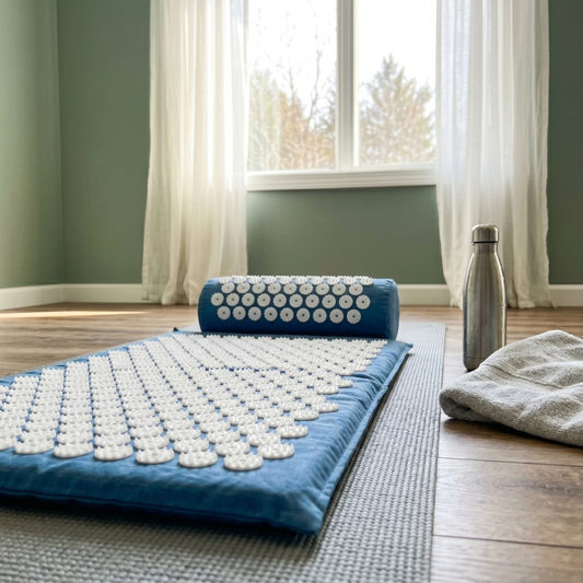 Relieva™ Elite Acupressure Mat with Pillow